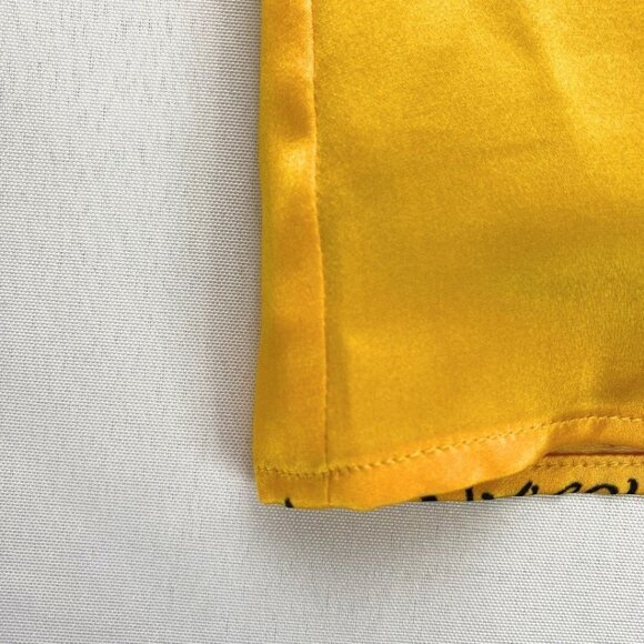 GIULIA ROSITANI 100% SILK WOMEN'S GRAPHIC FACE SLEEVELESS SHIFT DRESS - M - Picture 9 of 10